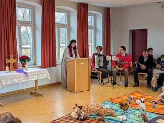 erster Gottesdienst