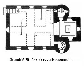 Grundriß St. Jakobus