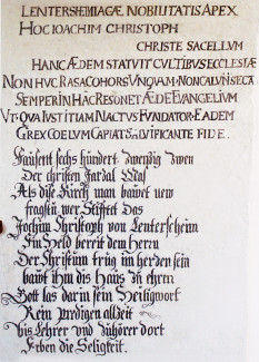 Bauinschrift